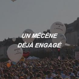 Ballons Foule avec Go Pro mécène déjà engagé